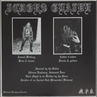 ICHORS GLAIVE Solstice Of An Ancient God LP BLACK [VINYL 12